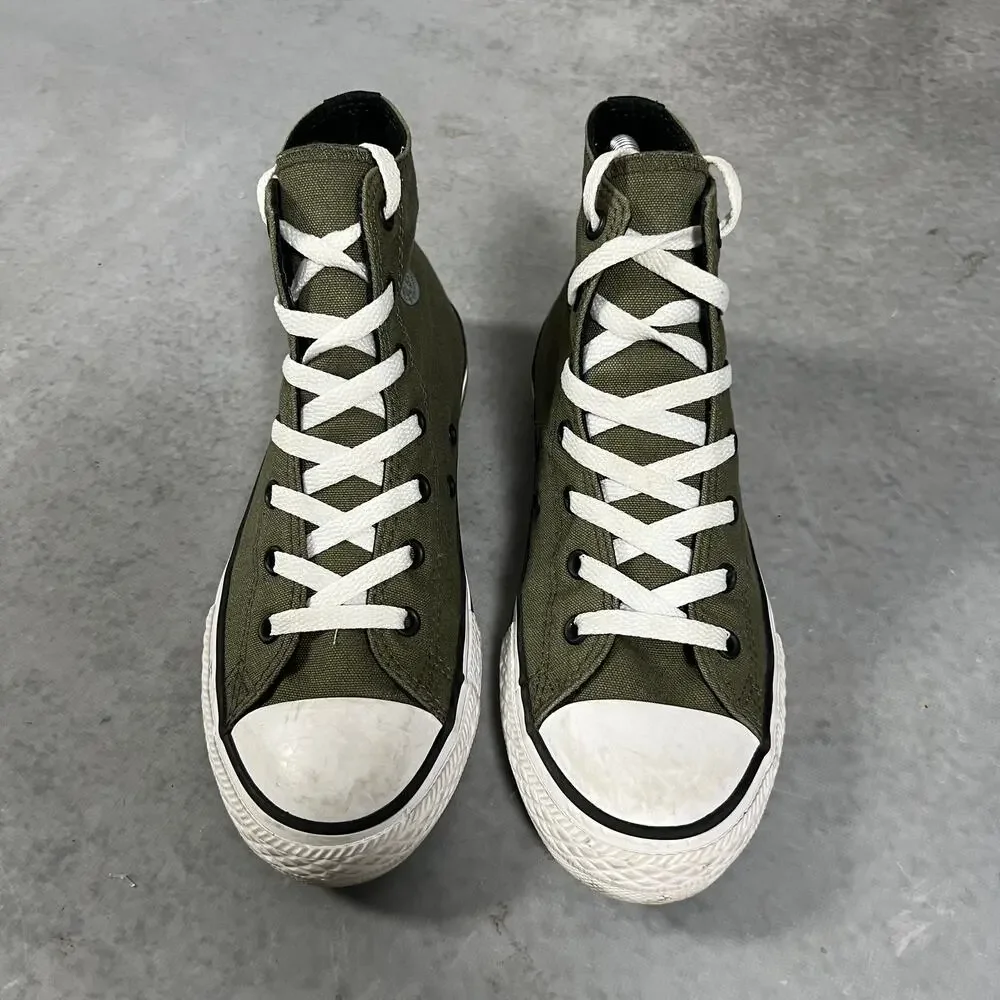 Converse Chuck Taylor All Star Utility Green Youth Size 5 Junior Shoes